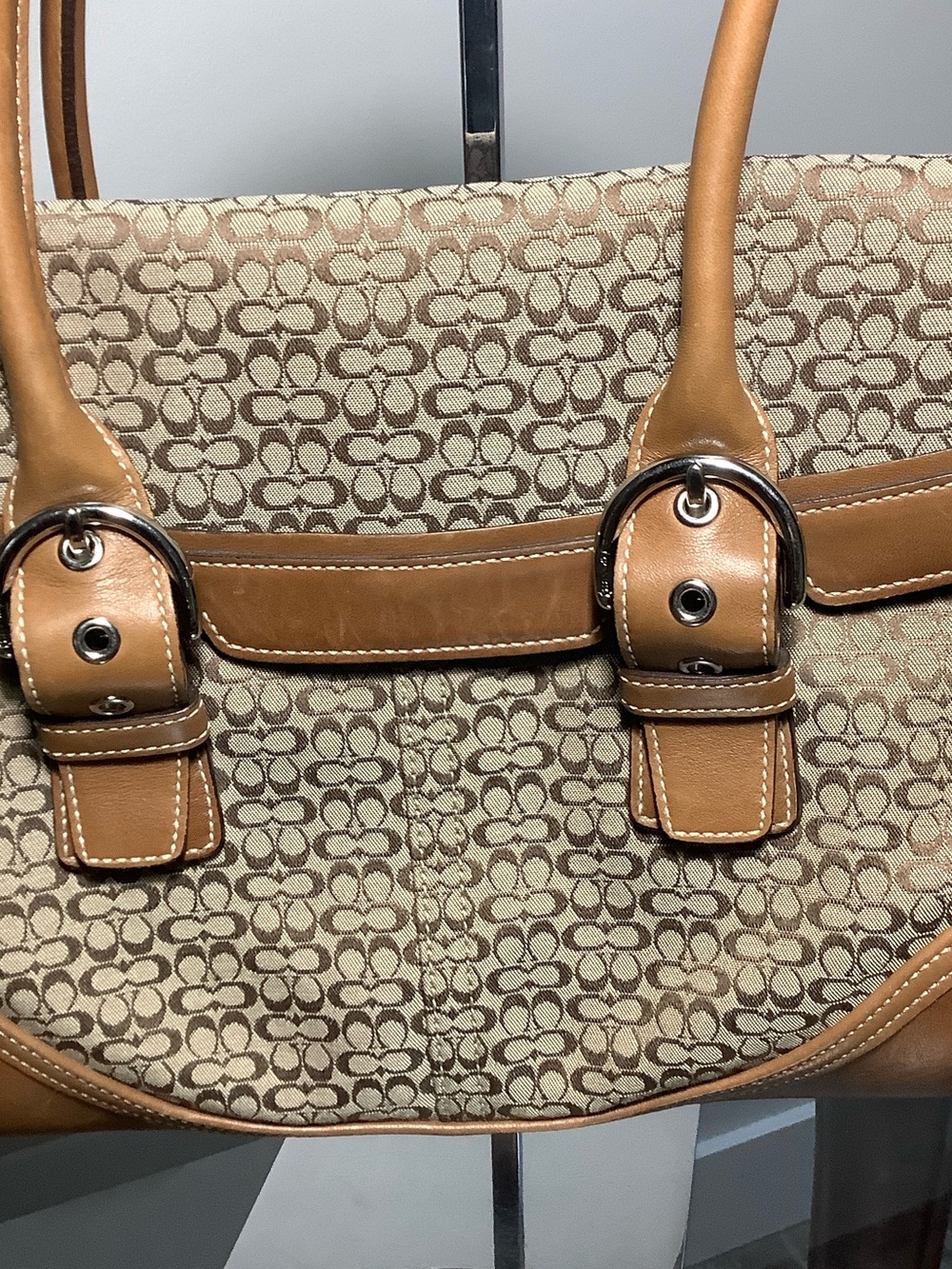 Coach Hampton Classic Satchel Soho Shoulder Bag - Picture 3 of 9